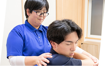 負担のかからない 最適な施術